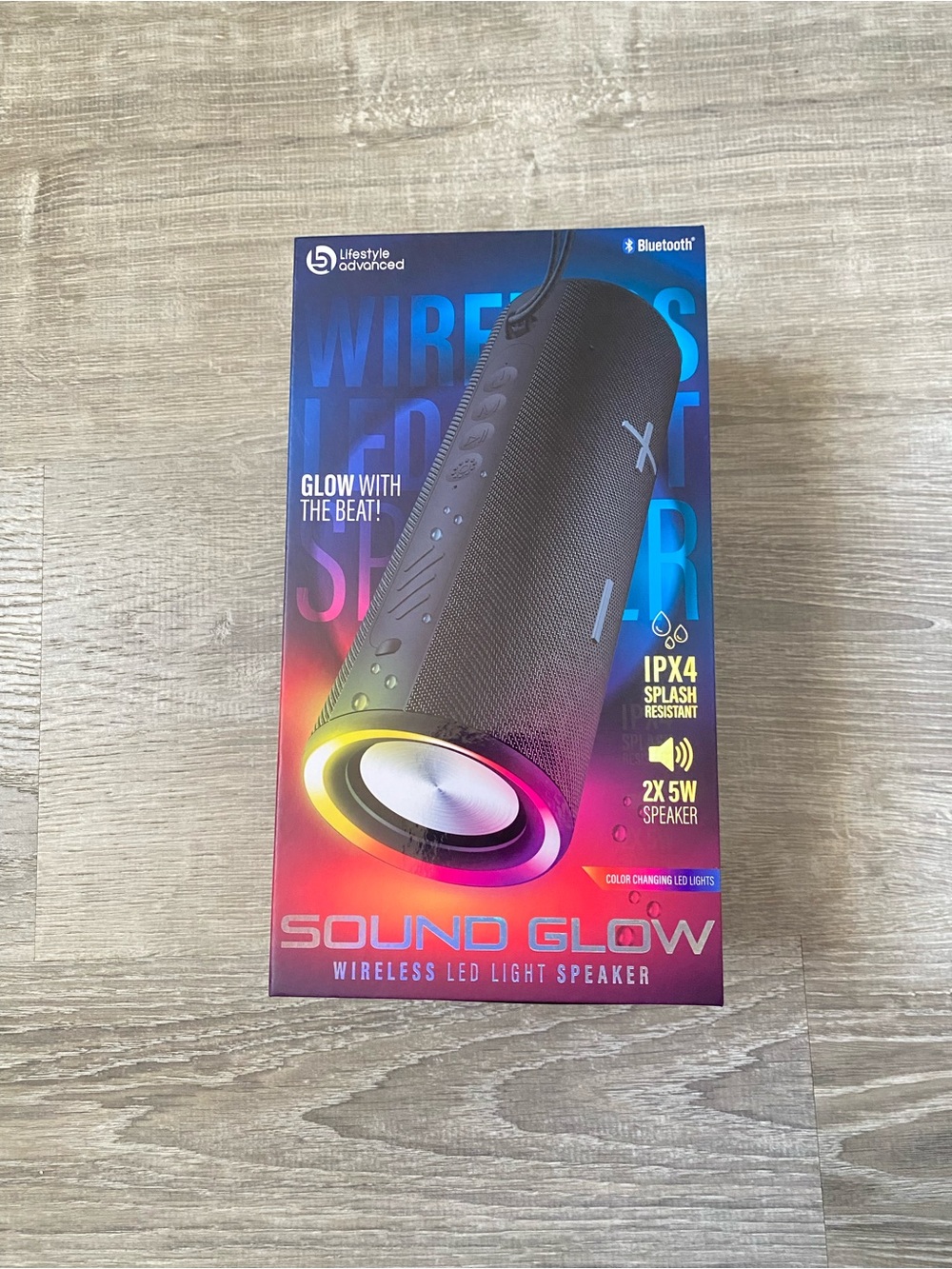 Sound Glow Portable Wireless LED Speaker